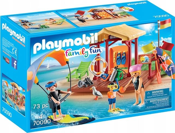 Playmobil Szkółka sportów wodnych (70090)