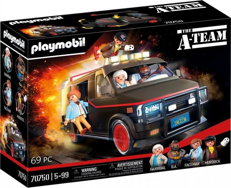 Playmobil Vanul Echipei A (70750)