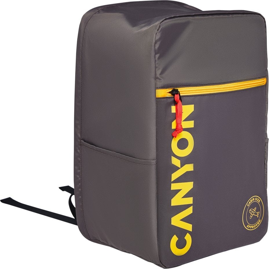 Plecak Canyon CANYON Plecak CSZ-02, Cabin size, 20x25x40 cm., Szaro-Brązowy
