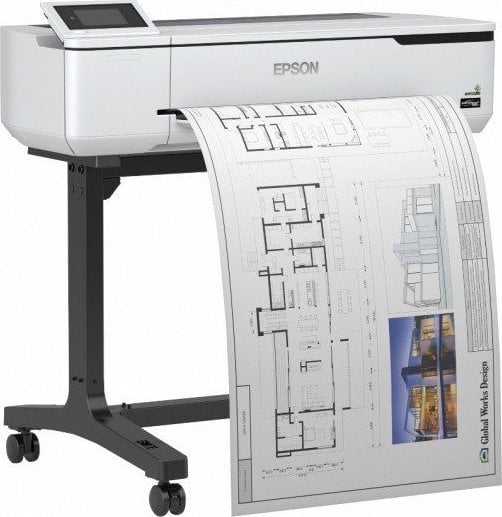 Imprimantă Epson Plotter format mare LFP SC-T5100 36 inchi/A0/4-ink/4pl/GLAN/Stand -C11CF12301A0