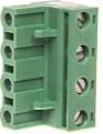 Plug șurub PCB 4P 12A 630V GMSTB verde 2,5 / 4-ST (1766903)