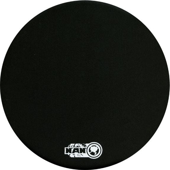 Mouse-pad, cauciuc de material antibacterian, negru, 22x22, 5 mm