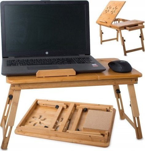Suport laptop Masa laptop Verk Bamboo pentru pat suport universal