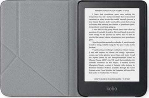 Accesorii eBook Reader - Kobo Kobo Sleepcover Clara 2E negru Schwarz (N506-AC-BK-E-PU) (N506ACBKEPU)