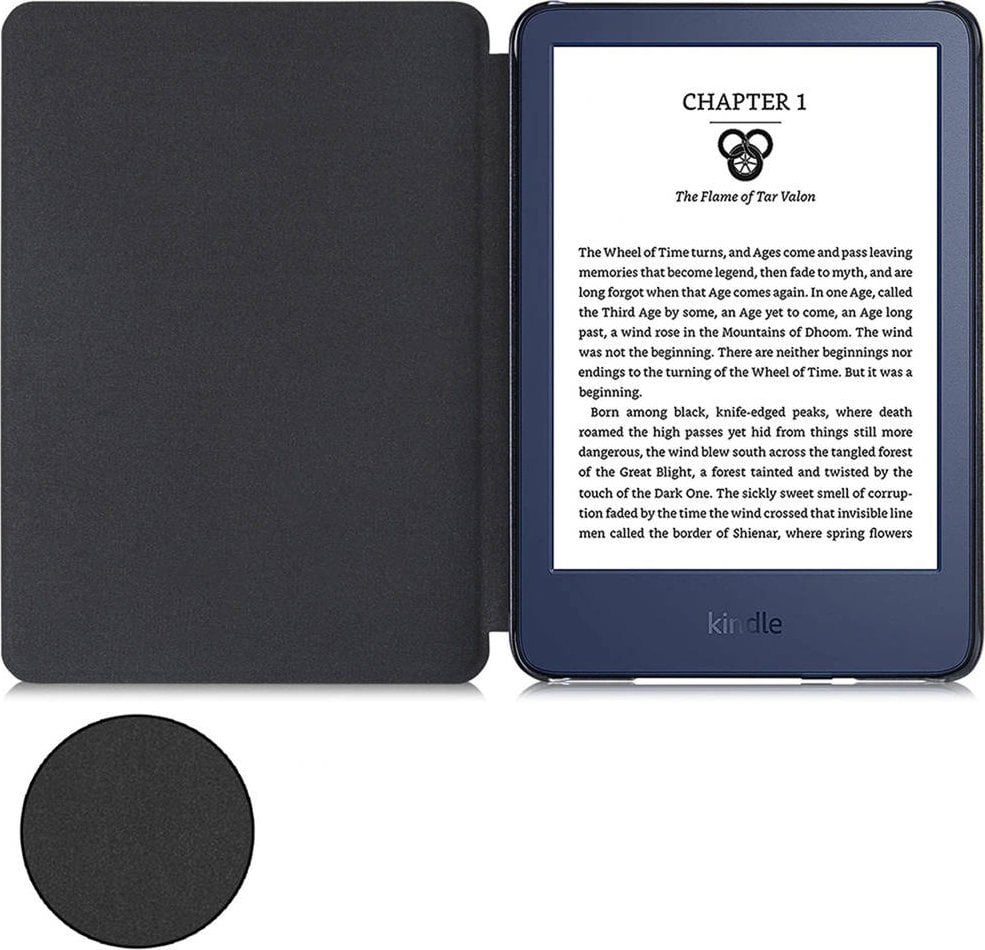 Accesorii eBook Reader - Husă Strado Smart pentru Kindle 11 2022 (Negru) Universal