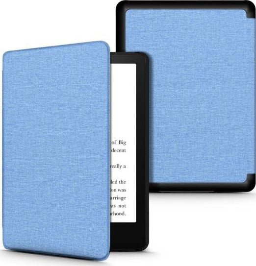 Accesorii eBook Reader - Husă Tech-Protect SmartCase Kindle Paperwhite 5 albastră