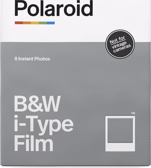 Hartie foto - Film B&W pentru POLAROID i-Type