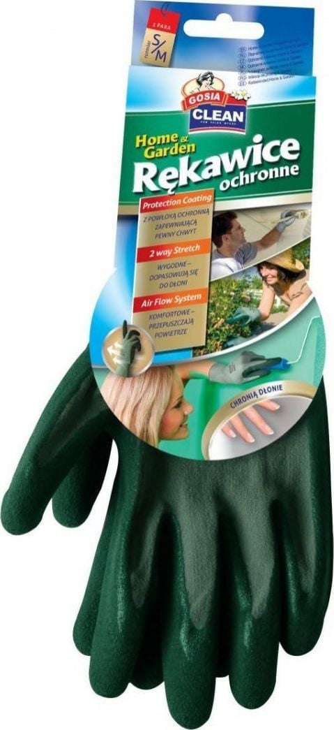 Politan Gosia Gosia Mănuși de protecție S/M Green Home Garden
