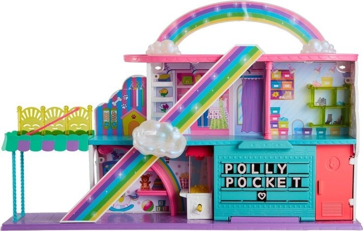 Polly Pocket Tęczowe Centrum Handlowe HHX78 p2 MATTEL