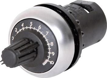 Potențiometru 10ohm 0.5W 22mm IP66 M22S-R10K (232233)