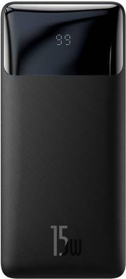 Power Bank Display Digital Baseus Bipow 15W 10000 mAh Negru