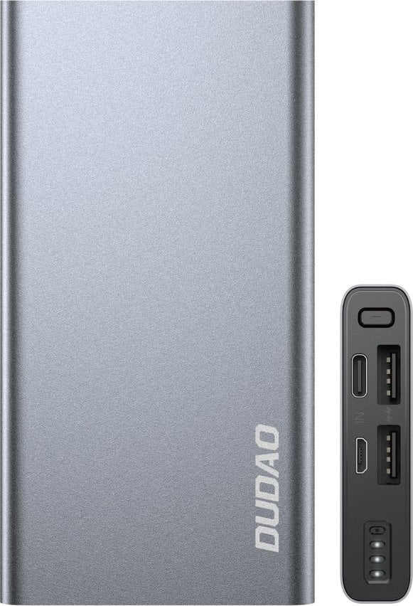 Powerbank Dudao K5Pro 10000 mAh argintiu