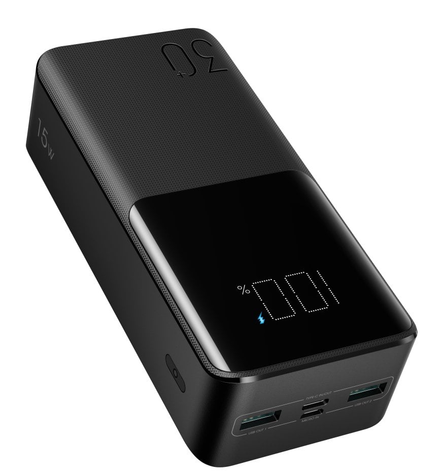 Joyroom JR-T015 Power Bank 30000 mAh negru