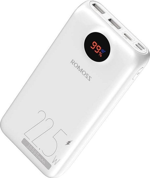 Romoss PSW30PF 30000 mAh power bank Alb