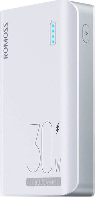 Romoss Sense 4S Pro Power Bank 10000mAh alb