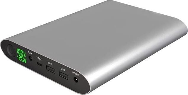 Viking notebooková banca putere Smartech II Quick Charge 3.0 40000mAh, Gri