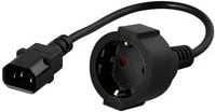 PowerWalker Adapter IEC C14 do Schuko (91015003)