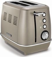 Prajitoare - Prajitor paine MORPHY RICHARDS Evoke 2 Slice Toaster Platinum 224403, 2 felii, 900W, Auriu