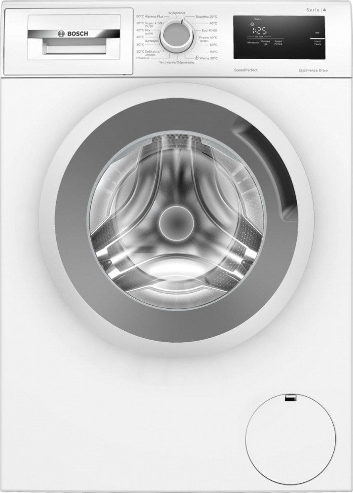Masini de spalat rufe - Mașină de spălat rufe Bosch WAN2401BPL,
alb,
8 kg,
Fara functie de abur