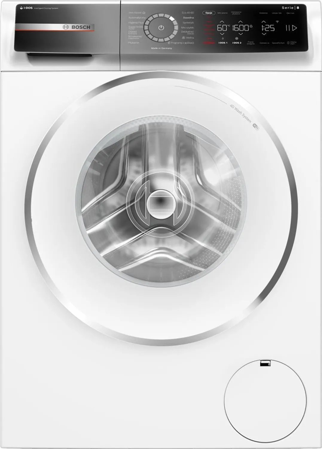 Masini de spalat rufe - Mașină de spălat rufe Bosch WGB256A0PL,alb