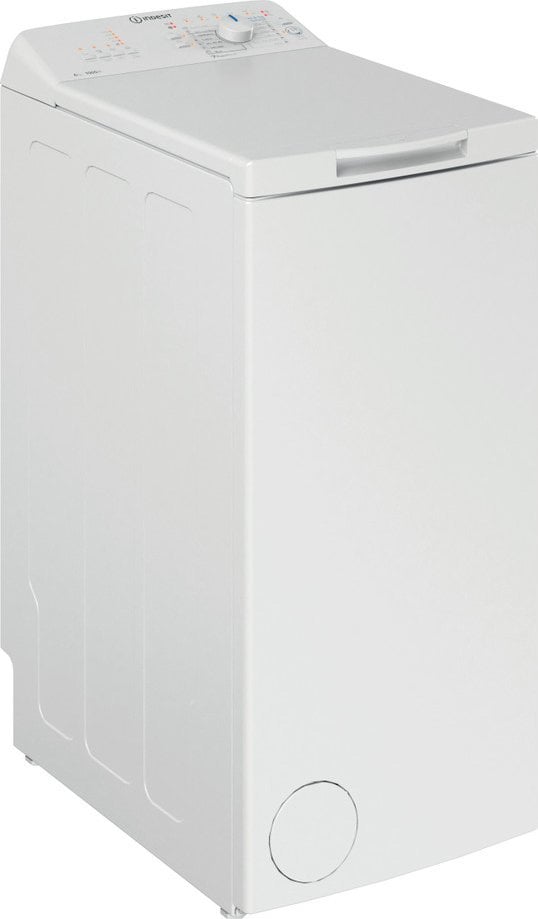 Masini de spalat rufe - Pralka Indesit INDESIT Washing machine BTW L60400 EE/N Energy efficiency class C, Top loading, Washing capacity 6 kg, 951 RPM, Depth 60 cm, Width 40 cm, White