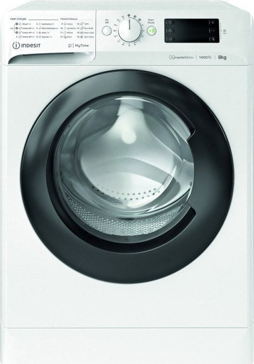 Masini de spalat rufe - Mașină de spălat rufe Indesit MTWE81495WKEE,
alb,
8 k,
Fara functie de abur
