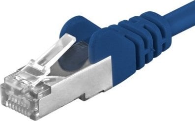 PremiumCord PREMIUMCORD Cablu patch CAT6a S-FTP, RJ45-RJ45, AWG 26/7 2m albastru