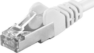 PremiumCord PREMIUMCORD Cablu patch CAT6a S-FTP, RJ45-RJ45, AWG 26/7 5m alb