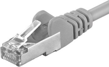 Patchcord SFTP RJ45-RJ45 Cat.6A, 3m, gri, cupru integral, 26AWG