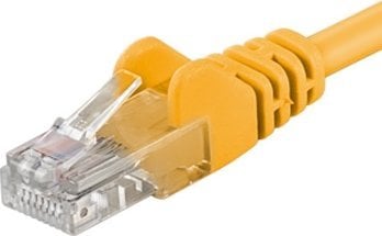 PremiumCord PremiumCord Patch kabel UTP RJ45-RJ45 CAT6 5m žlutá