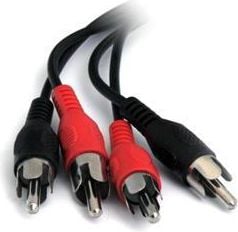 PremiumCord RCA (Cinch) x2 - cablu RCA (Cinch) x2 2m negru (kjackcmm2-2)