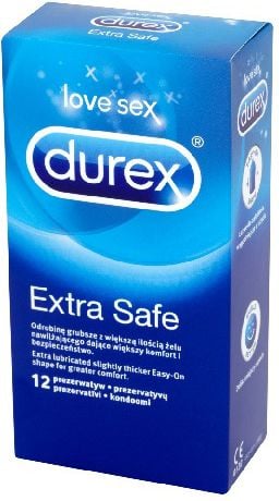 Prezervative Durex Extra Safe 12 buc