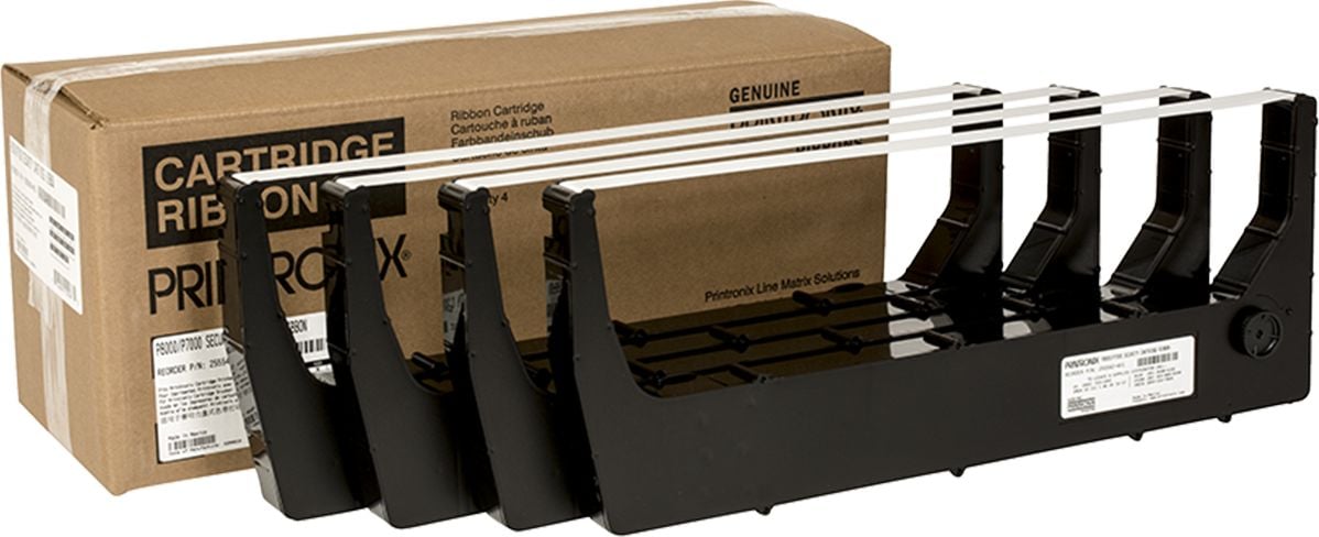 Riboane imprimante - Panglică Printronix pentru seria Printronix P7000/P7005/P7010/P7015/P7205/P7210/P7215/P8000 negru (255049-401)