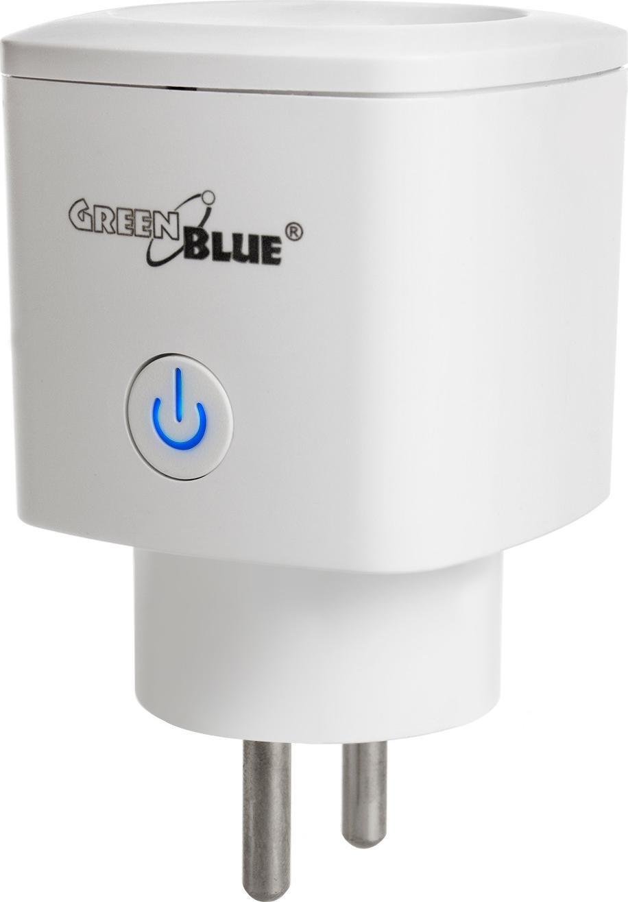 Priza inteligenta WiFi GB720 E, GreenBlue, max 3680W, temporizator, control vocal, timer, distribuire control acces