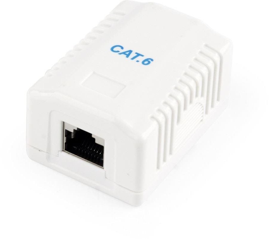 Cabluri si accesorii retele - Priza RJ-45 GEMBIRD aplicata cu 1 iesire pentru cablu FTP Cat6