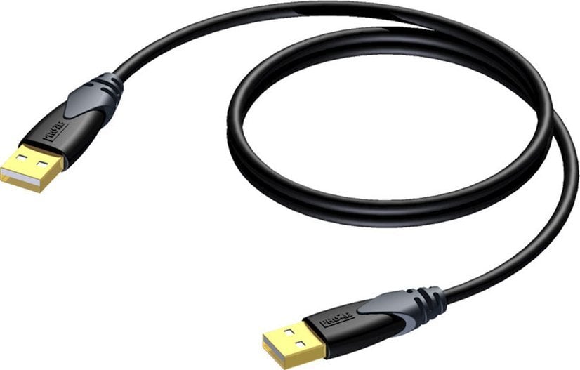 Procab USB-A - cablu USB-A 3 m negru (CLD600/3)