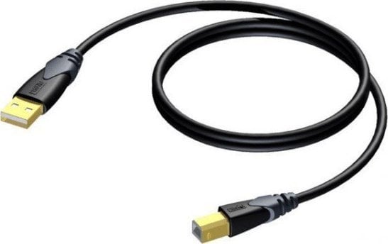 Procab USB-A - cablu USB-B 1,5 m negru (CLD610/1,5)