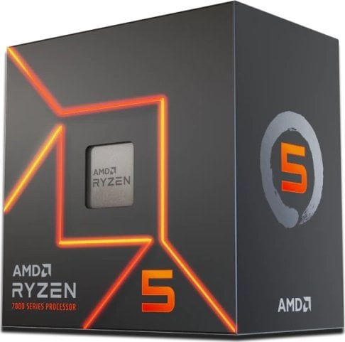 Procesoare - Procesor AMD Ryzen 5 7600, 3,8 GHz, 32 MB, BOX (100-100001015BOX)