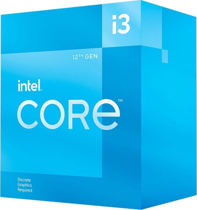 Procesor Intel Core i3-12100F, 3,3 GHz, 12 MB, BOX (BX8071512100F)