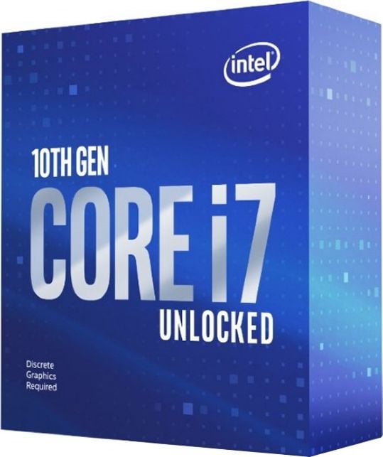 Procesor Intel Core i7-10700KF, 3,8 GHz, 16 MB, BOX (BX8070110700KF)