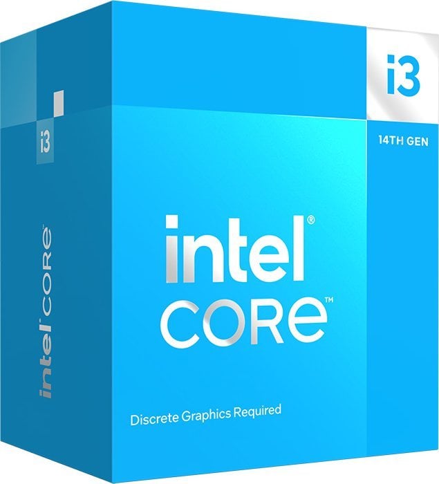 Procesor Intel Intel® Core™ i3-14100F Desktop Processor 4 cores (4 P-cores + 0 E-cores) up to 4.7 GHz