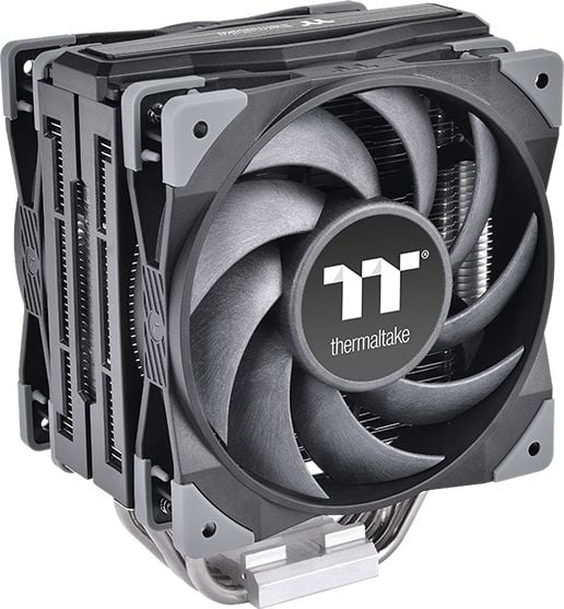 Product thumbnail Cooler procesor Thermaltake TT Premium TOUGHAIR 310, compatibil AMD/Intel CL-P075-AL12BL-A,