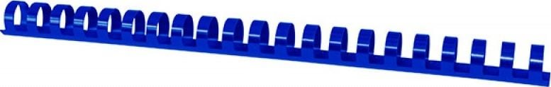 Accesorii de binder - Produse de birou piepteni de legare PRODUSE DE BIROU, A4, 19 mm (165 coli), 100 buc, albastru