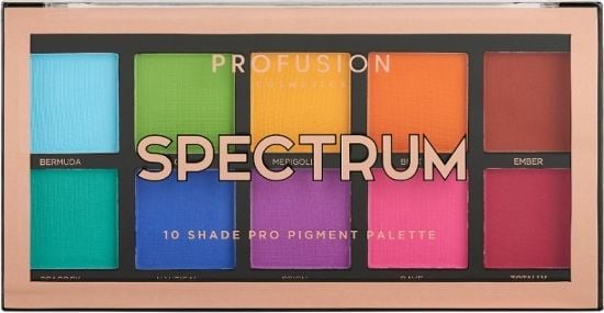 ProFusion Profusion Spectrum Eyeshadow Palette paleta 10 cieni do powiek