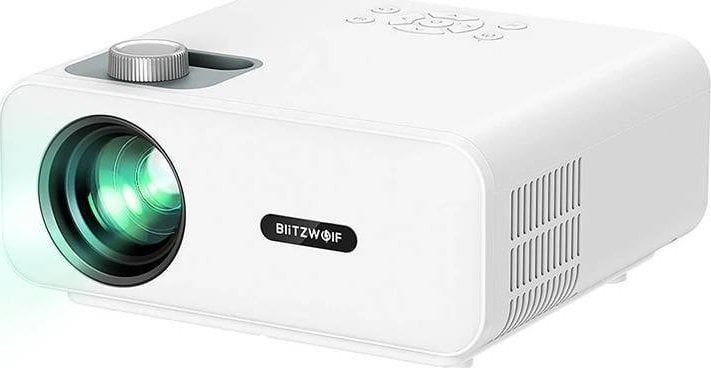 Proiector Blitzwolf Proiector / proiector LED BlitzWolf BW-V5 1080p, HDMI, USB, AV (alb)