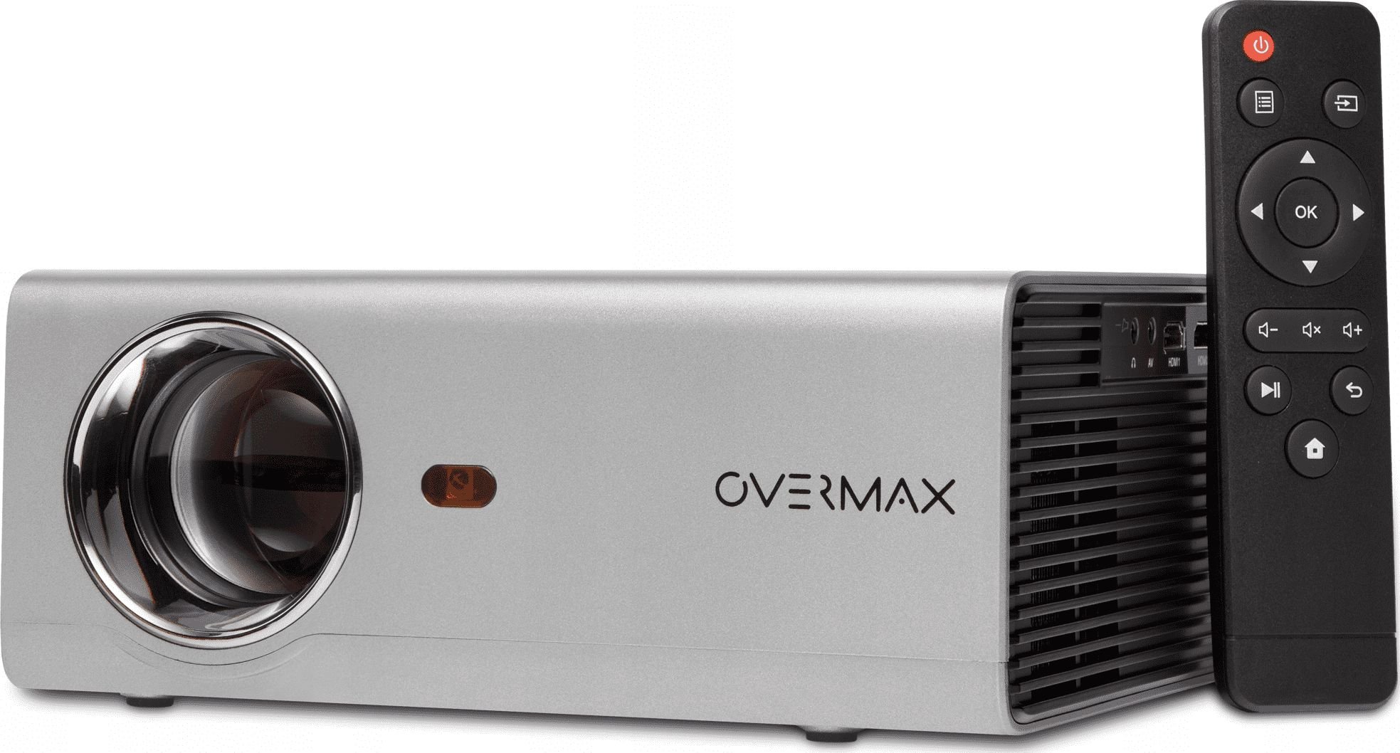 Videoproiectoare - Proiector Overmax Multipic 3.5, 2200 lumeni, 65 W, Argintiu