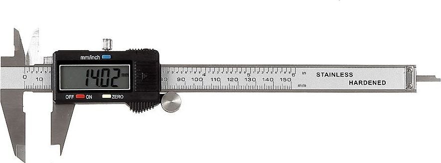 Subler metric digital Proline, 150 mm, precizie 0.03 mm, otel inoxidabil