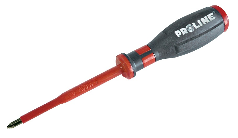 Șurubelniță electrotehnică Phillips izolată Pro-Line Pozidriv PZ1 x 80 mm PZ1 x 80 mm (10517)