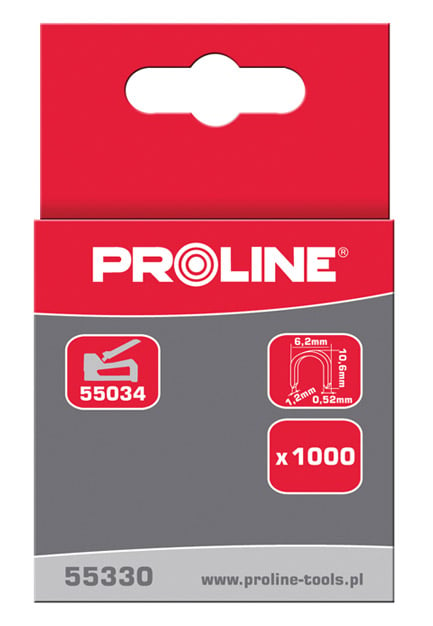 Pro-Line Capse întărite semi-rotunde 10mm 1000buc. - 55330