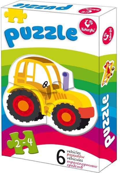 Primul puzzle Promatek, vehicule - 0338